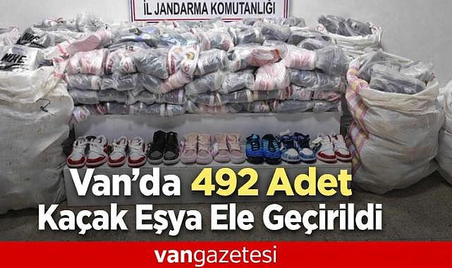 Van'da 492 Adet Kaçak Eşya Ele Geçirildi