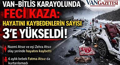 Van'ın gündemine düşen korkunç kaza 