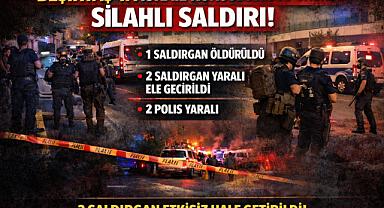 Beşiktaş’ta israil Konsolosluğuna saldırı