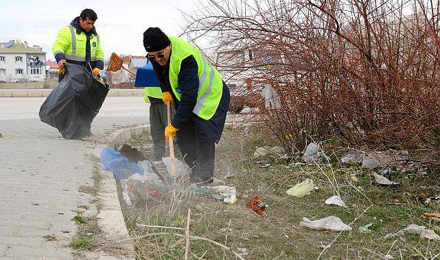 Kevenli TOKİ'de Bahar Temizliği