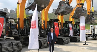 TBB'den İpekyolu Belediyesi'ne Ekskavatör Desteği