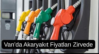 Van’da Akaryakıt Fiyatları Zirvede
