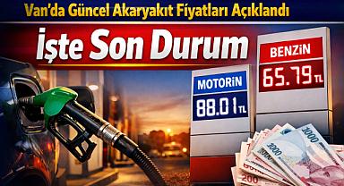 Van’da Akaryakıta Büyük Zam: Motorin 88 TL’yi Aştı