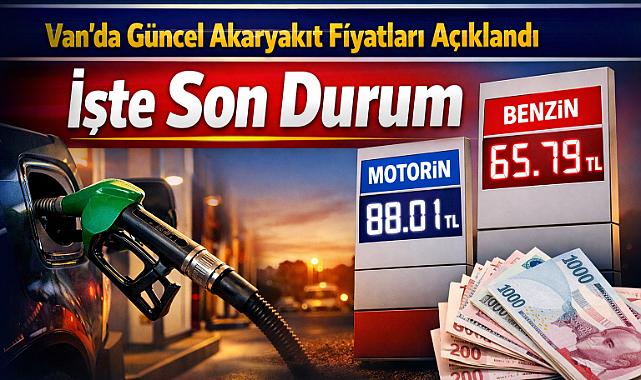 Van’da Akaryakıta Büyük Zam: Motorin 88 TL’yi Aştı