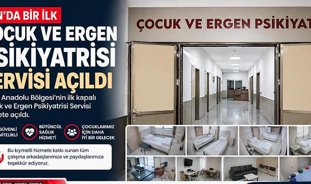 Van'da Bir İlk: Çocuk ve Ergen Psikiyatrisi Servisi Hizmete Açıldı