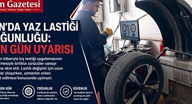 Van’da yaz lastiği yoğunluğu: Son gün uyarısı 