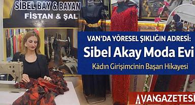 Van'da Sibel Akay'dan Kültüre Sahip Çıkan Moda Evi