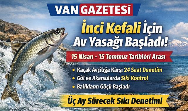 Van Gölü’nde Av Yasağı Başladı