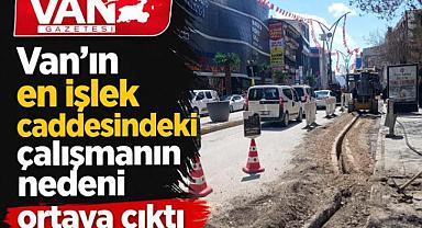 Van'da yapılan çalışmanın nedeni ortaya çıktı 