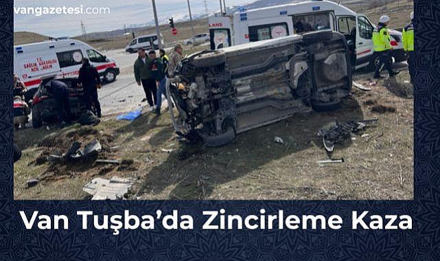Van Tuşba'da Zincirleme Kaza