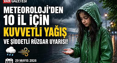 10 İl İçin Sarı Alarm: Kuvvetli Yağış Bekleniyor