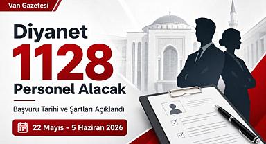 Diyanet 1128 Personel alacak 