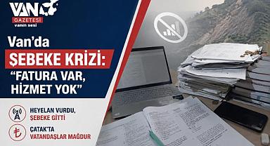 Heyelan Vurdu, Şebeke Gitti: Çatak'ta Vatandaşlar Mağdur