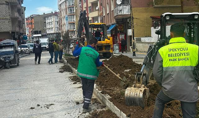 İpekyolu Daha Yeşil Bir Görünüme Kavuşuyor