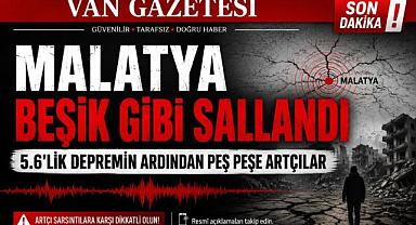 Malatya Beşik Gibi Sallandı