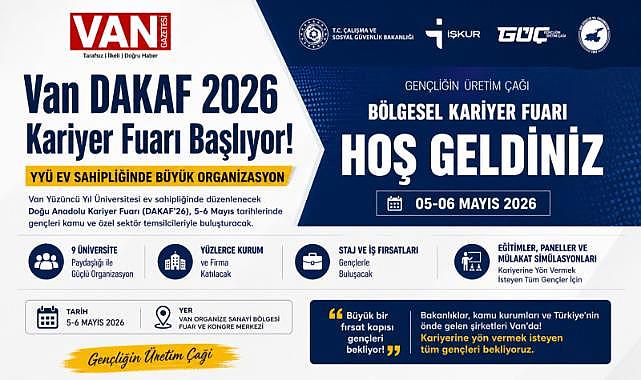 Van'da DAKAF'26 Heyecanı YYÜ Ev Sahipliğinde Başlıyor!.