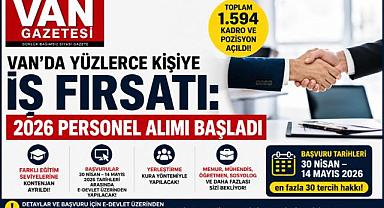 Van’da Yüzlerce Kişiye İş Fırsatı