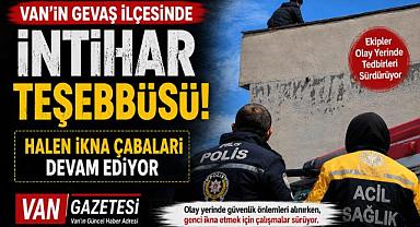 Van’da İntihar Girişimi