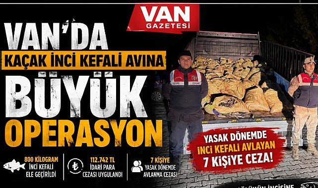 Yasak Dönemde İnci Kefali Avlayan 7 Kişiye Ceza