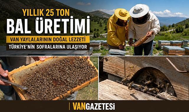 25 Tonluk Üretimle Van Balı Marka Olma Yolunda