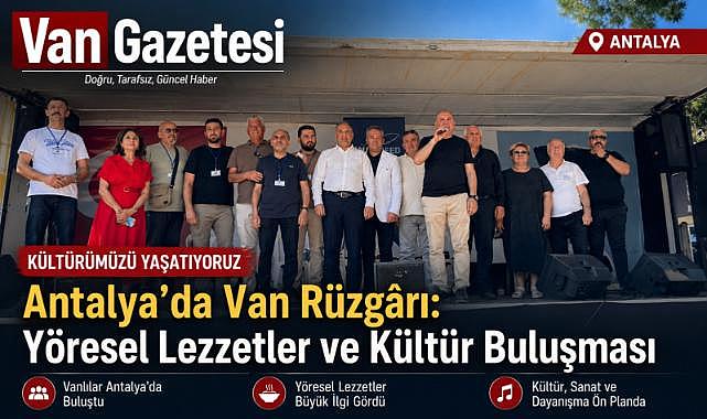 Antalya’da Van Kültür ve Dayanışma Festivali