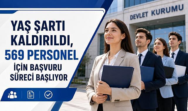 Sınavsız ve Yaş Şartsız Personel Alımı Başlıyor