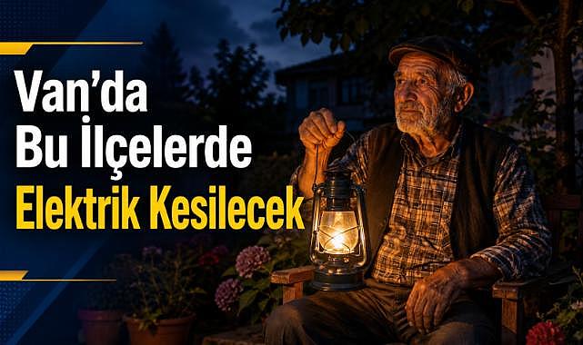 Van'da Bu İlçelerde Elektrik Kesilecek