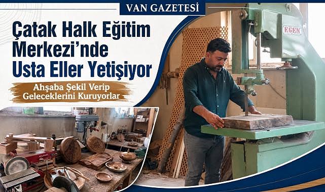Ahşaba Şekil Verip Geleceklerini Kuruyorlar
