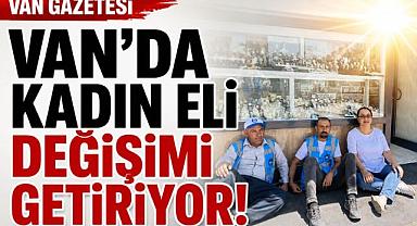 Bahçıvan Mahallesi’nde Kadın Eliyle Değişim