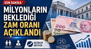 Milyonların Beklediği Zam Oranı Açıklandı