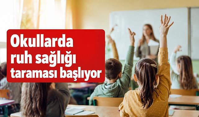 Okullarda dijital ruh sağlığı taraması başlıyor