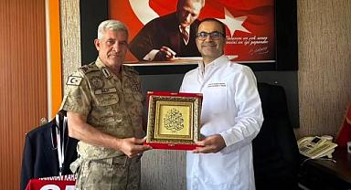 Tümgeneral Ünsal Bulut’tan Başhekim Karaman’a ziyaret