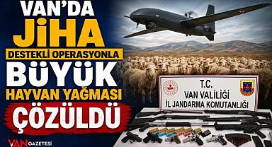Van'da JİHA Destekli Operasyon