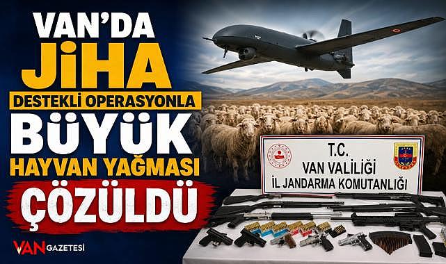 Van'da JİHA Destekli Operasyon