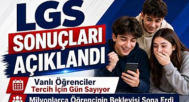 Van'da LGS Heyecanı: Sınav Sonuçları Erişime Açıldı