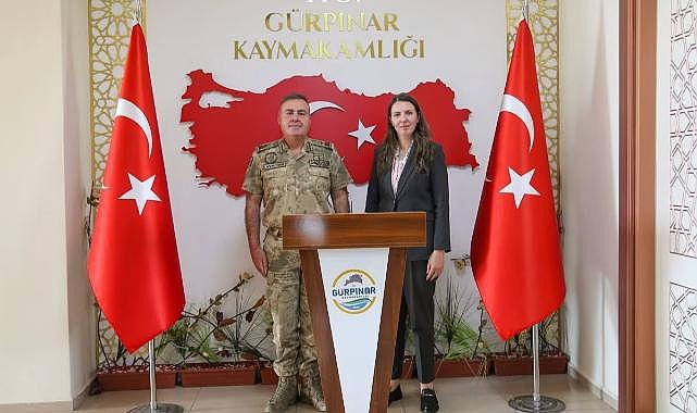 Van İl Jandarma Komutanı Avkıran’dan Kaymakam Keser’e Hayırlı Olsun Ziyareti