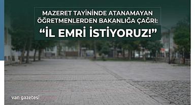 Atanamayan Öğretmenlerden İl Emri Çağrısı