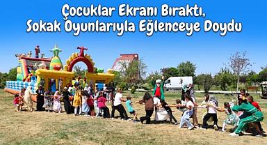 Çocuklar Ekranı Bıraktı, Sokak Oyunlarıyla Eğlenceye Doydu