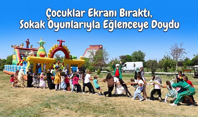Çocuklar Ekranı Bıraktı, Sokak Oyunlarıyla Eğlenceye Doydu