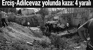 Erciş-Adilcevaz yolunda kaza: 4 yaralı