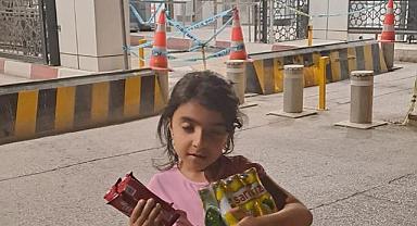 Minik Hatice Kübra’dan yürekli ısıtan hareket