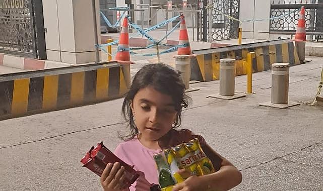 Minik Hatice Kübra’dan yürekli ısıtan hareket