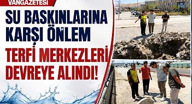 S.B.Ü. Van Bölge Hastanesi'nde Su Baskınlarına Karşı Önlem