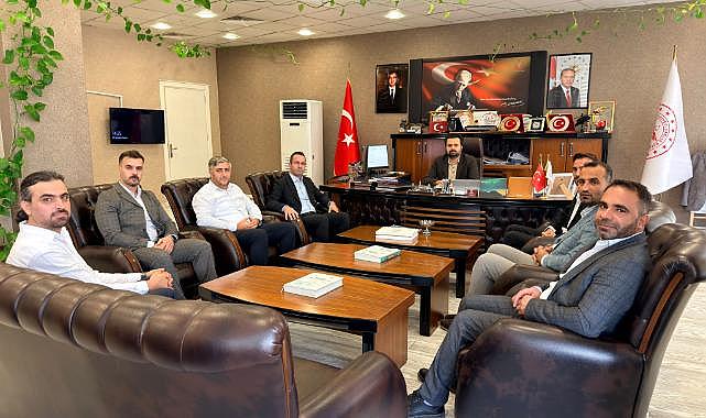 Sağlık-Sen Van Şubesi'nden İl Sağlık Müdürü Tosun'a Ziyaret