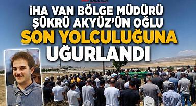 Şükrü Akyüz’ün oğlu son yolculuğuna uğurlandı