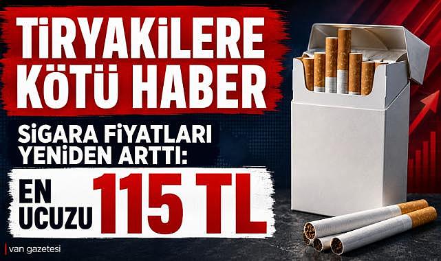 Tiryakilere Kötü Haber: Sigaraya 10 TL Zam Geldi