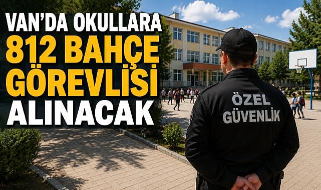 Van’da 812 Kişiye İş Fırsatı!
