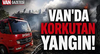 Van’da Korkutan Yangın: 3 İtfaiye Personeli Dumandan Etkilendi