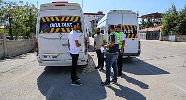 Van'da Servis Araçlarına Sıkı Denetim!