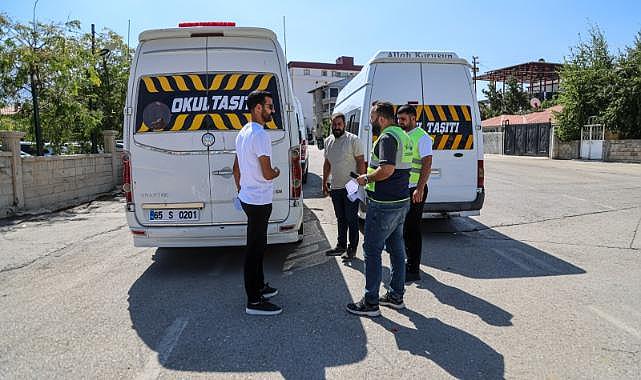 Van'da Servis Araçlarına Sıkı Denetim!